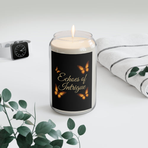 Scented Soy Candle with Butterfly Design | Aesthetic Home Décor