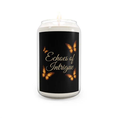 Scented Soy Candle with Butterfly Design | Aesthetic Home Décor