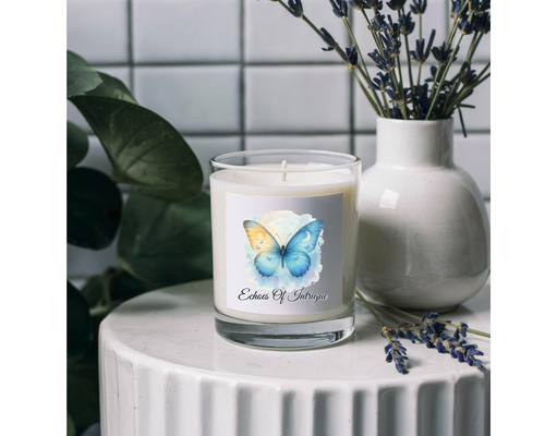 Butterfly Soy Candle | Healing Self-Care Scented Candle
