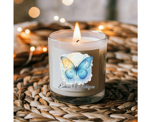 Butterfly Soy Candle | Healing Self-Care Scented Candle