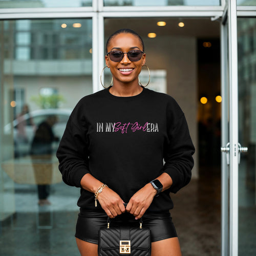 Soft Girl Era Sweatshirt | Cozy Feminine Crewneck