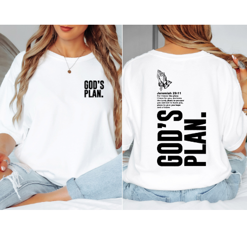God's Plan T-shirt | Faith Inspired T-shirt