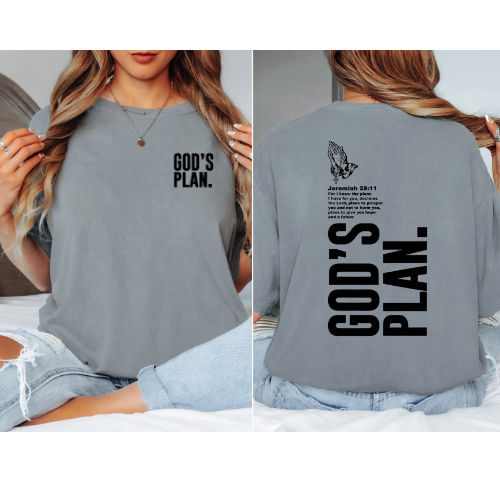 God's Plan T-shirt | Faith Inspired T-shirt