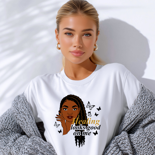 Healing Looks Good On Me T-Shirt | Therapy Shirt | Healing Apparel