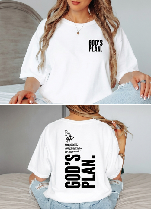 God's Plan T-shirt | Faith Inspired T-shirt