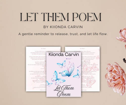 Let Them - A Reflection Poem (PDF Instant Download)